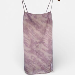 Lavender mini dress
